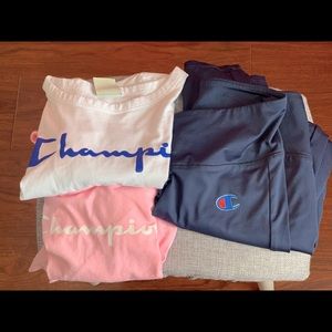 Champion 3 piece athletic set